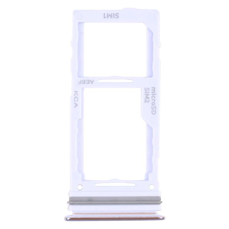 For Samsung Galaxy A52 SM-A525 SIM Card Tray + SIM Card Tray / Micro SD Card Tray (Purple)
