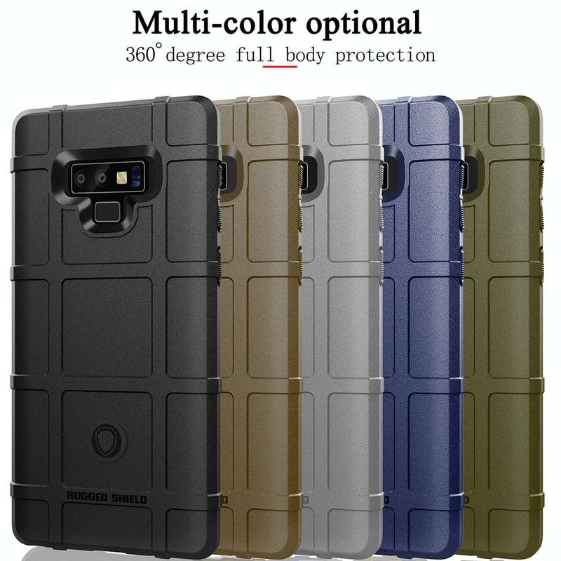 Full Coverage Shockproof TPU Case for Samsung Galaxy Note9(Blue)