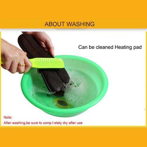 Lithium Battery Powered & Rechargeable Heated Insoles Keep Feet Warm Pad, Keep Warm 8-9 hours, Si...