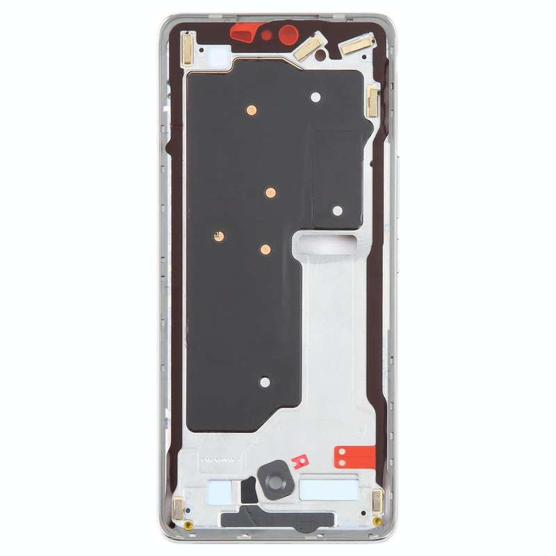 For Honor 80 Pro Front Housing LCD Frame Bezel Plate (Silver)