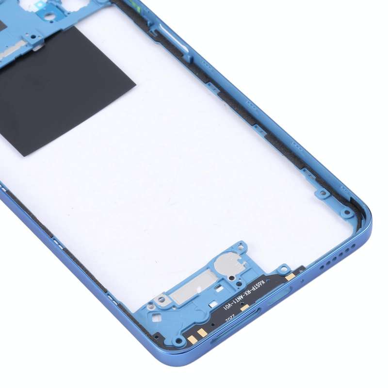 Middle Frame Bezel Plate for Xiaomi Poco X4 Pro 5G/Redmi Note 11E Pro(Dark Blue)
