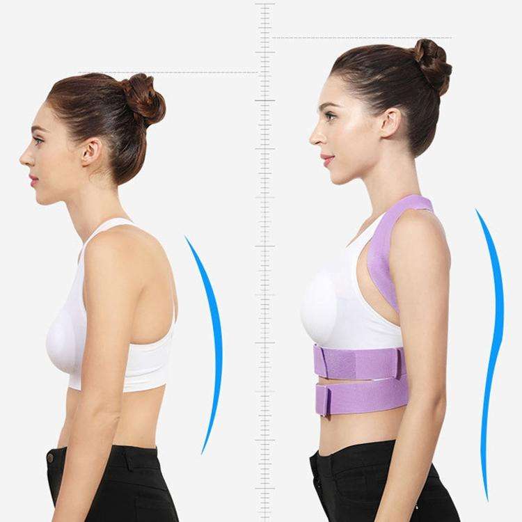 Humpback Correction Belt Back Posture Corrector, Specification: L(062 Child Blue)