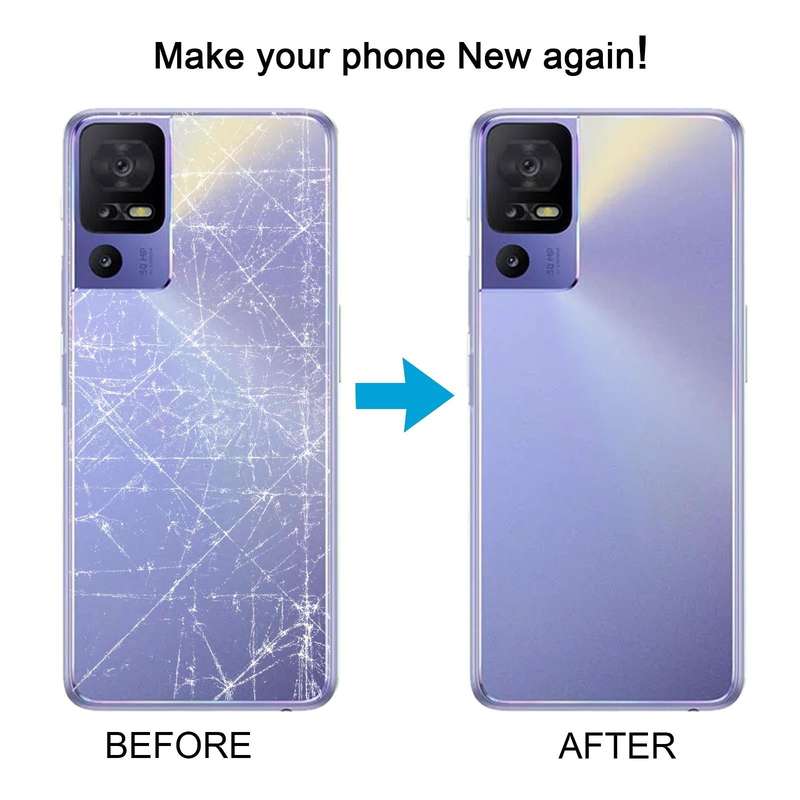For TCL 40 SE Original Battery Back Cover (Blue)