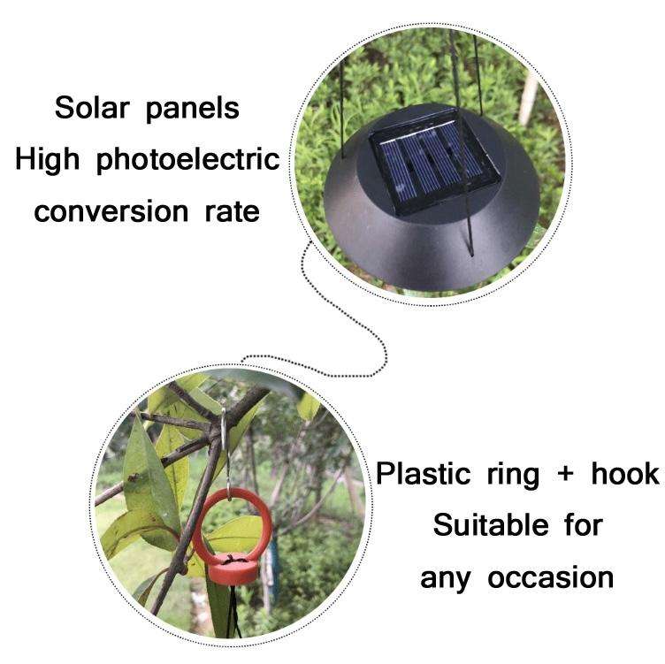 Solar Wind Chime Lamp Outdoor Balcony Decorative Landscape(G-004)