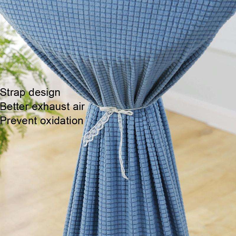 Round Elasticity Fan Dust Cover Household Use Fabric Fan Protective Cover, Size: 110x45cm(Blue)