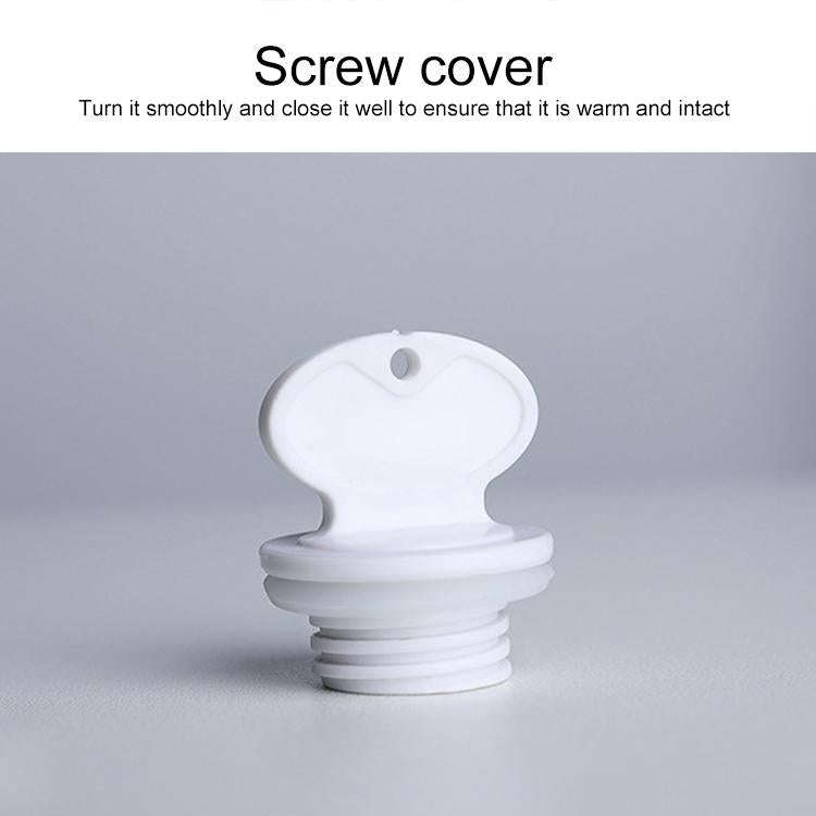 250ml Water Injection Hot Water Bottle Creative Mini PVC Irrigation Water Heating Bag(Dark Green)