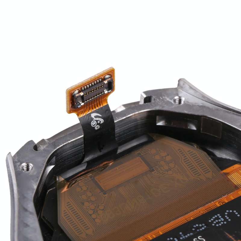 LCD Screen and Digitizer Full Assembly With Frame for Samsung Galaxy Gear S2 SM-R720(White)
