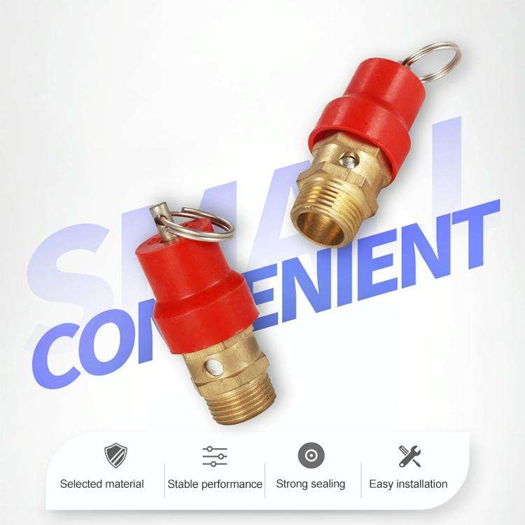 LAIZE Spring Type Safety Valve Pull Ring Exhaust Valve, Nominal Diameter:4mm