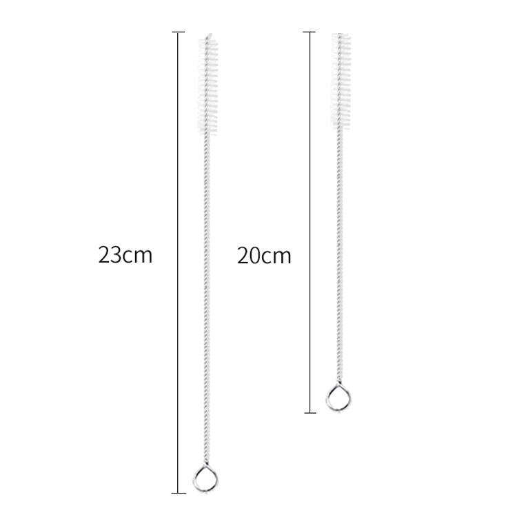 50 PCS Stainless Steel Brush Bottle Cleaning Brush, Size: 20cm
