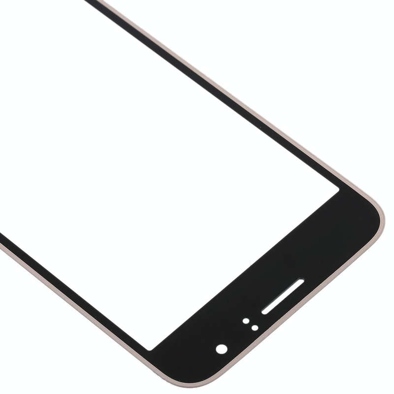 For Samsung Galaxy J1 (2016) / J120 10pcs Front Screen Outer Glass Lens (Gold)