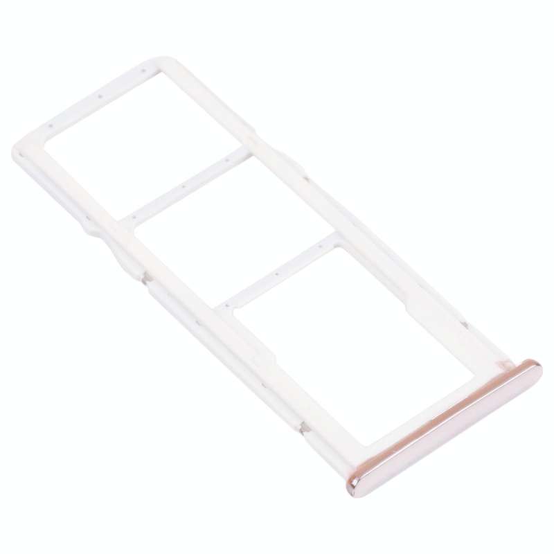 SIM Card Tray + SIM Card Tray + Micro SD Card Tray for Huawei Nova 2 Lite / Y7 Prime (2018) (Silver)