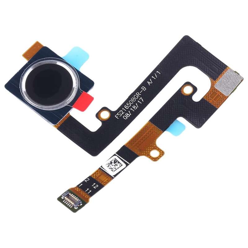 Fingerprint Sensor Flex Cable for Nokia 7.1 / TA-1085 (Black)