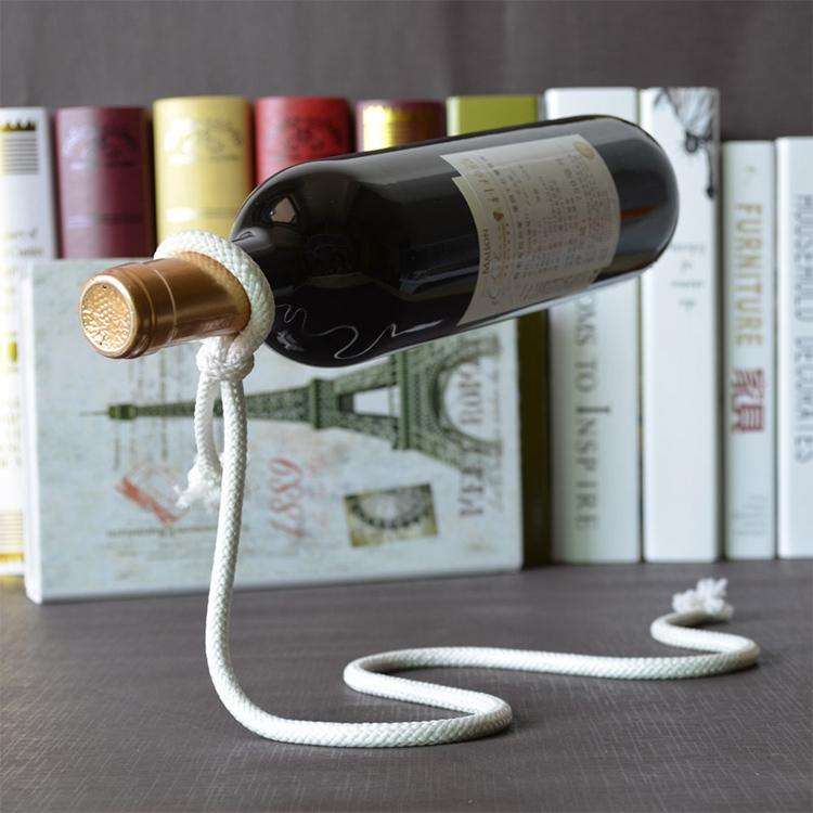 Magic Rope Wine Rack(White)