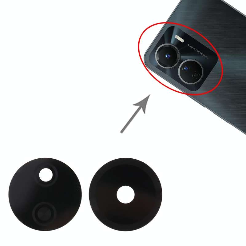 For vivo Y16 10pcs Back Camera Lens