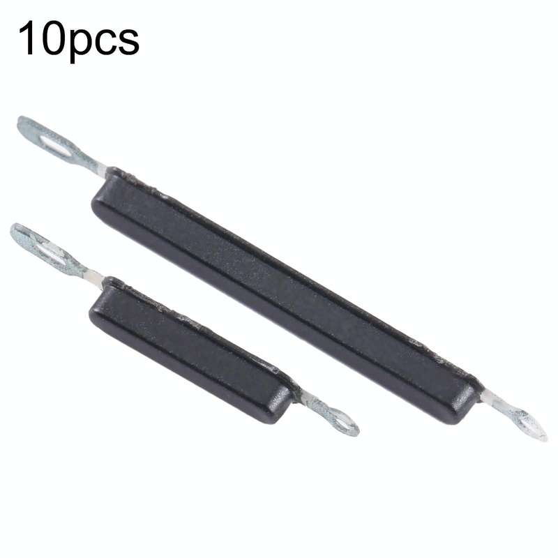For Samsung Galaxy A01 SM-A015 10pcs Power Button + Volume Control Button(Black)