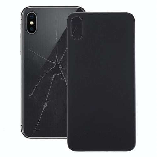 Glass Battery Back Cover for iPhone XS(Black)