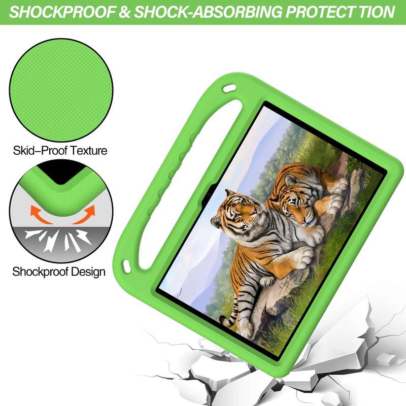 For Huawei Enjoy Tablet 2 / MatePad T10 / T10s Portable Handle EVA Shockproof Anti Falling Protec...