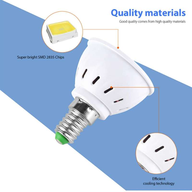 LED Concentrating Plastic Lamp Cup Household Energy-saving Spotlight, Wattage:7W E27 60 LEDs(Warm...