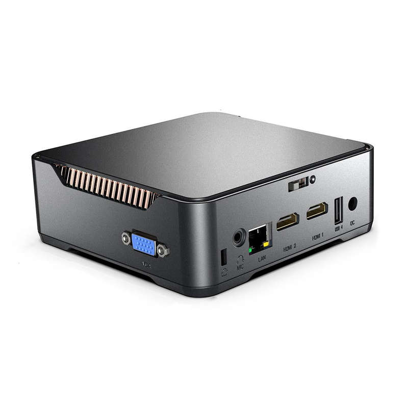 GK3V Pro Windows 11 Pro Mini PC, Intel Celeron N5105 CPU, Memory:16GB+256GB(EU Plug)