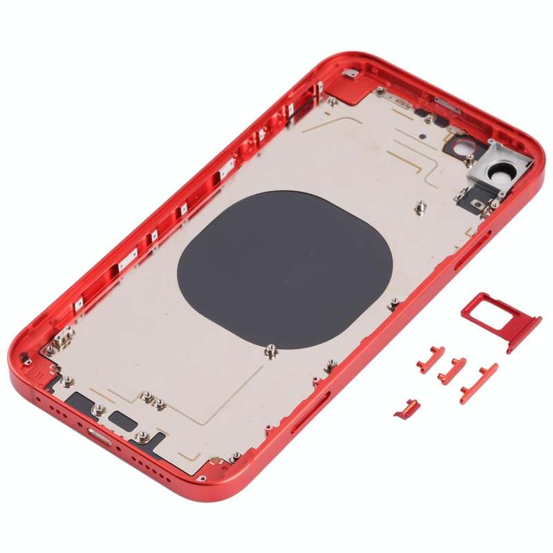 Back Housing Cover with Appearance Imitation of iP13 for iPhone XR(Red)