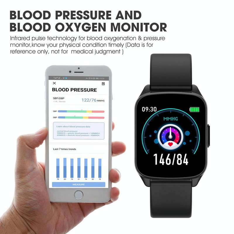 Lokmat KW17 1.3 inch TFT Screen IP68 Waterproof Smart Watch, Support Sleep Monitor / Heart Rate M...