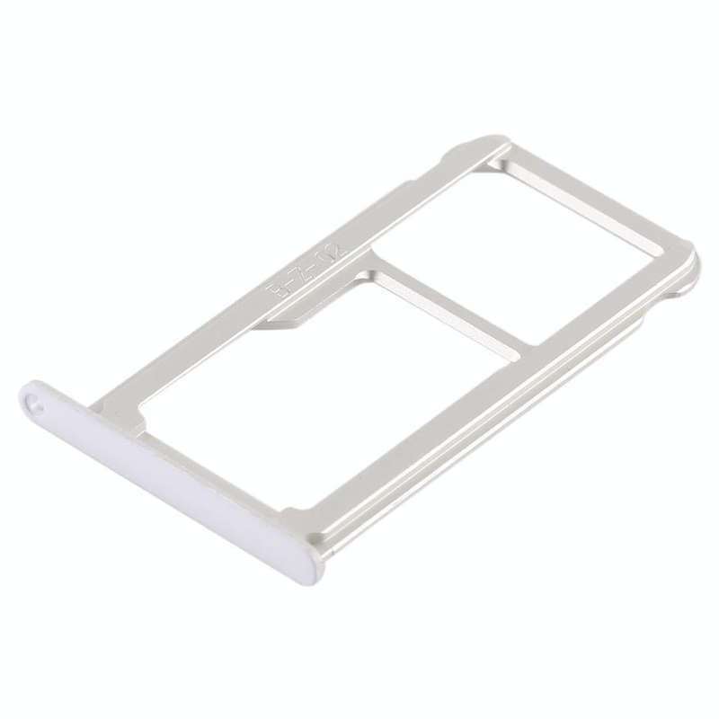 SIM Card Tray + SIM Card Tray / Micro SD Card for Huawei P9 Plus(White)