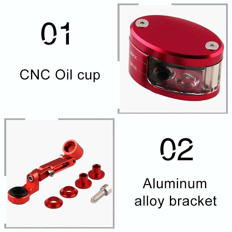 Motorcycle Modification Parts Front Brake Fluid Oil Universal Brake Oil Cup for Kawasaki / Suzuki...