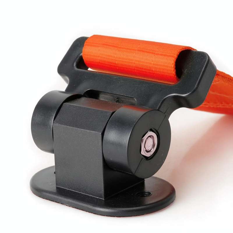 Universal Car Front Rear Tow Strap Adhesive Tape Towing Hook Ribbon, Size: 26.5*6.5*4cm(Orange)