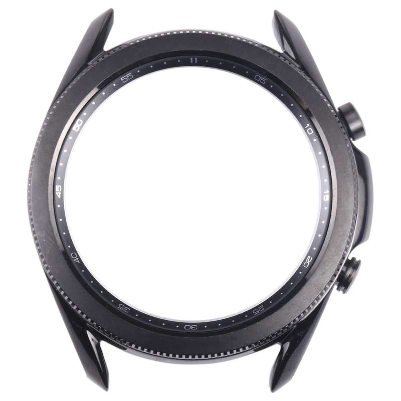 Original LCD Screen Frame Bezel Plate For Samsung Galaxy Watch 3 45mm SM-R840 (Black)