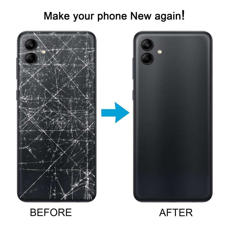 For Samsung Galaxy A04 SM-A045F Original Battery Back Cover(White)