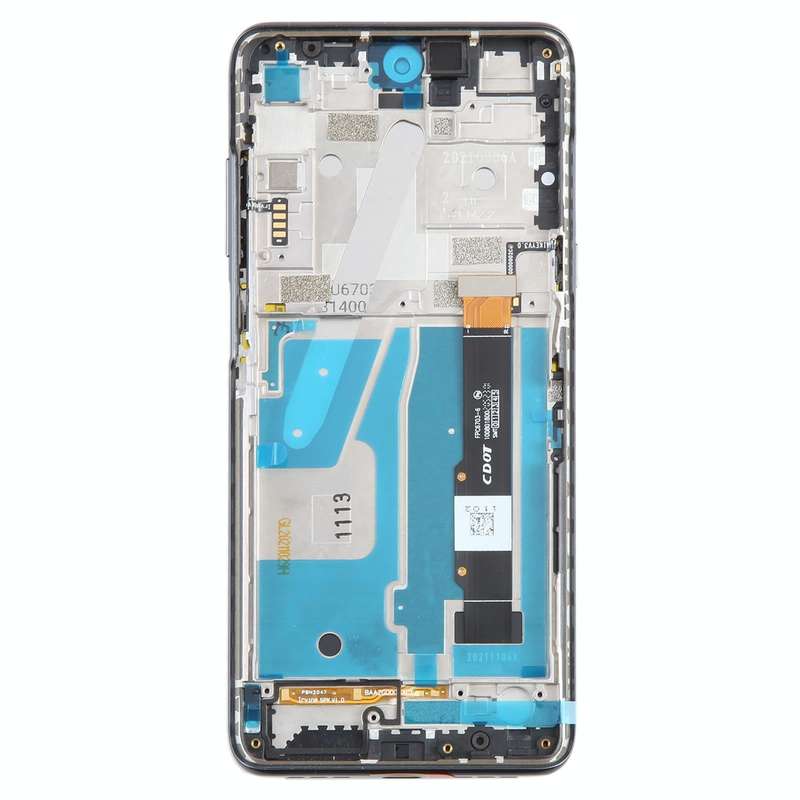 For TCL 20 5G OEM LCD Screen Digitizer Full Assembly with Frame (Black)
