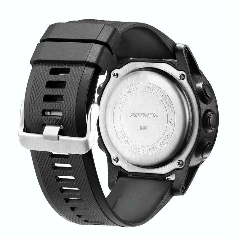 PR1-2 1.24 inch IP68 Waterproof Sport Smart Watch, Support Bluetooth / Sleep Monitor / Call Remin...