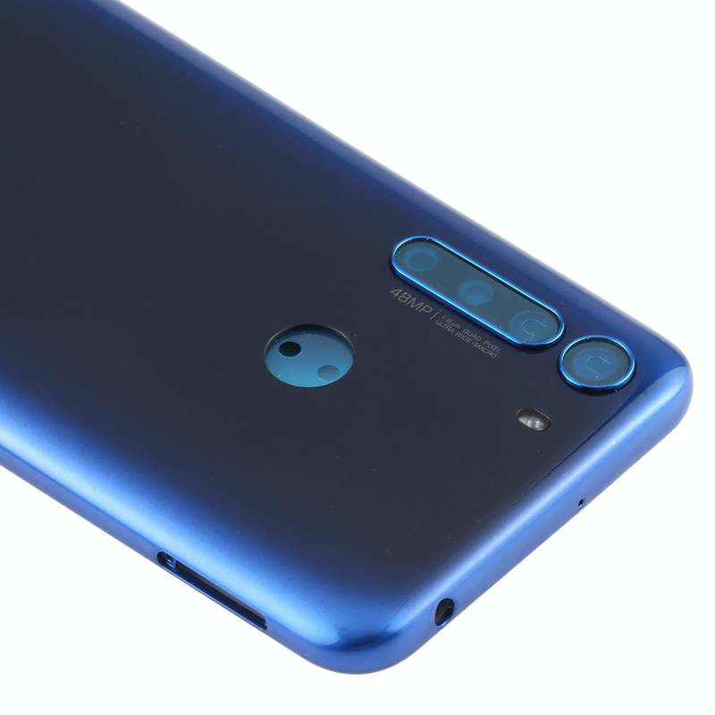 Battery Back Cover for Motorola One Fusion/XT2073-2(Blue)