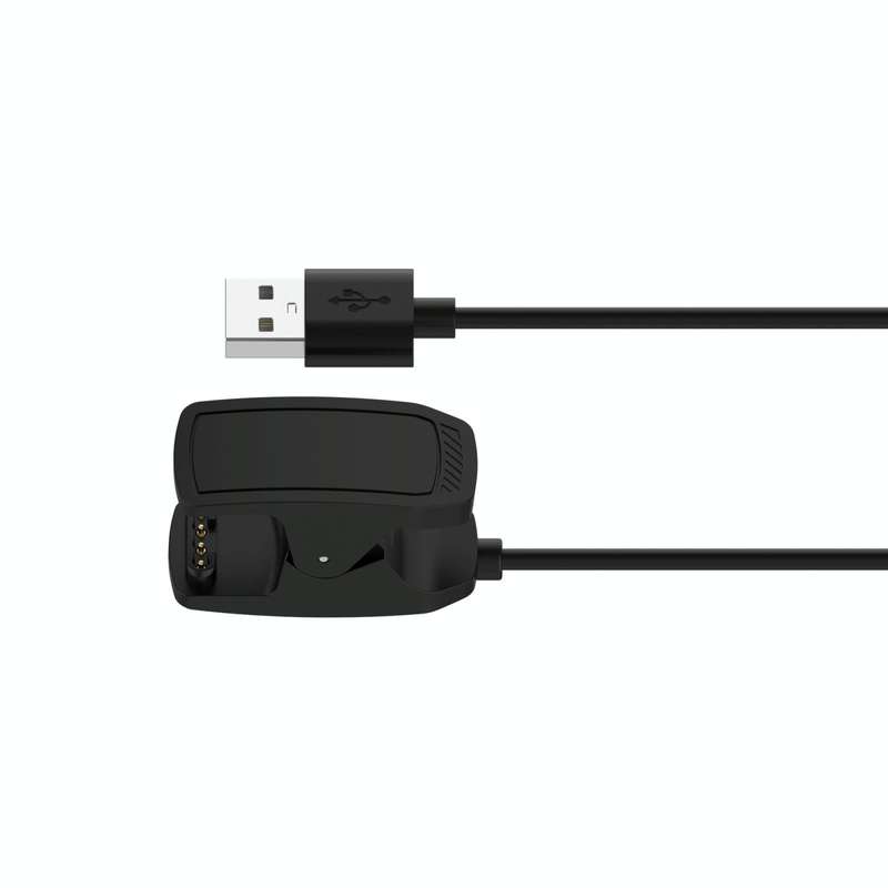 For Garmin Descent G1 Smart Watch Charging Cable with Data Function(Black)