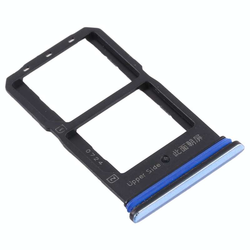 For Vivo Y70s V2002A SIM Card Tray + SIM Card Tray (Silver)