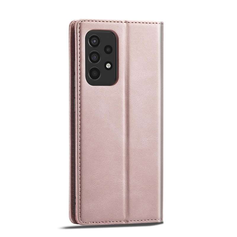 For Samsung Galaxy A52 5G Forwenw F2 Series Magnetic Horizontal Flip Leather Case with Holder & C...