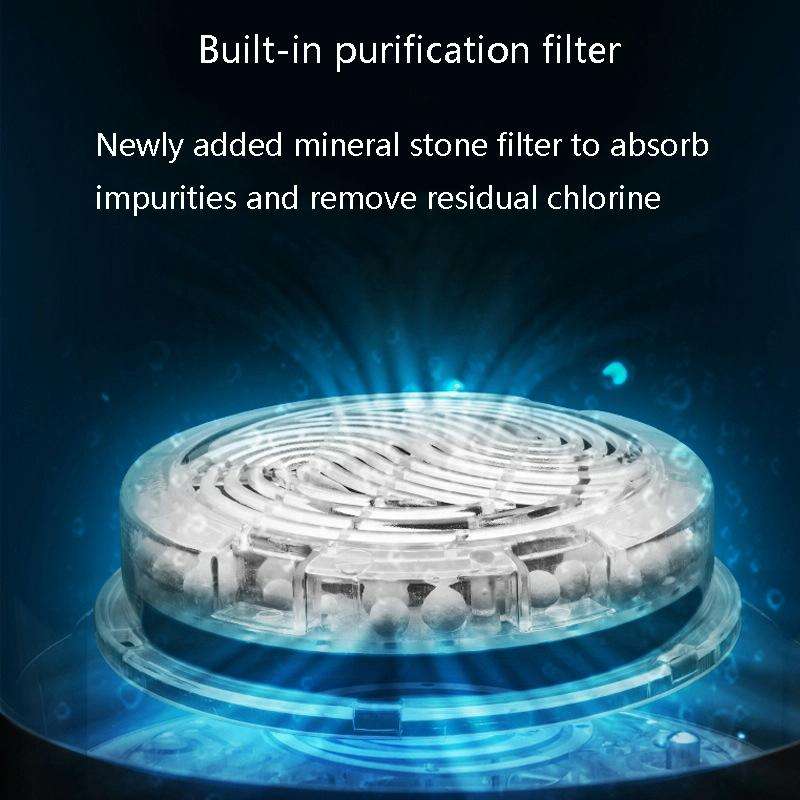 Portable Electrolyzed Water Cups Hydrogen-Rich Water Cups, Capacity: 420ml(Silver)