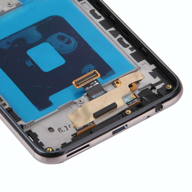 TFT LCD Screen for LG X Screen / K500 with Digitizer Full Assembly with Frame(Black)