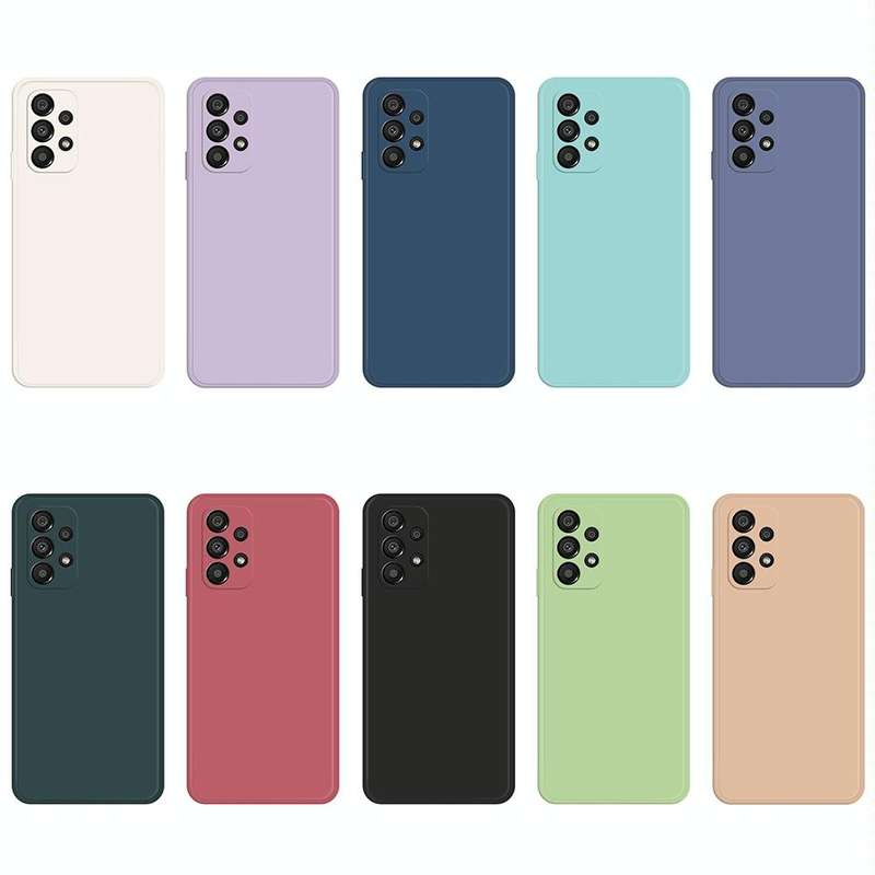 For Samsung Galaxy A33 5G Imitation Liquid Silicone Phone Case(White)