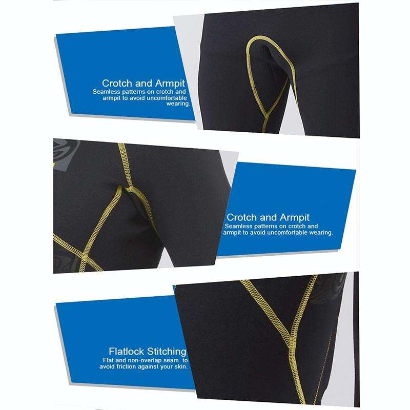 SLINX 1103 3mm Neoprene Super Elastic Wear-resistant Warm Y-splicing Wet Short-sleeved One-piece ...