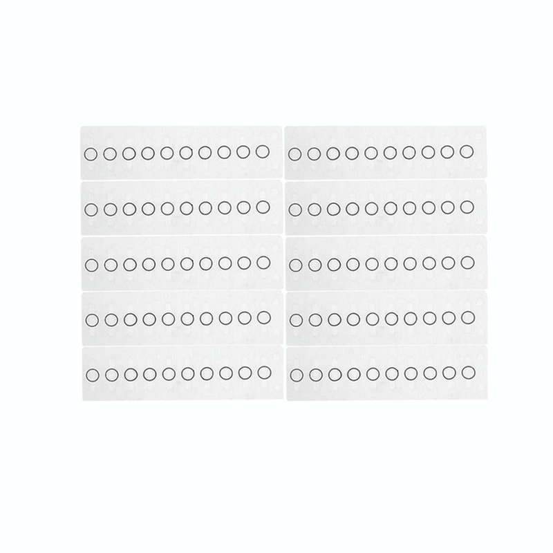 100 PCS Side Keys Adhesive Sticker for iPhone 6s & 6s Plus