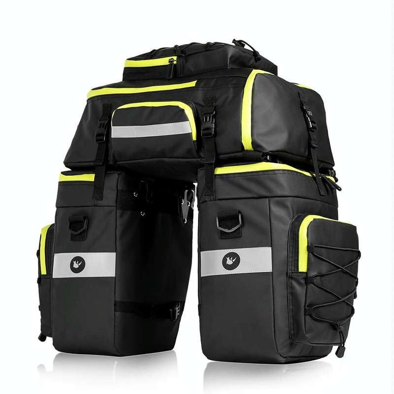 Rhinowalk Three-in-one Multifunctional Bicycle Rear Shelf Pannier Waterproof Long-distance Equipm...