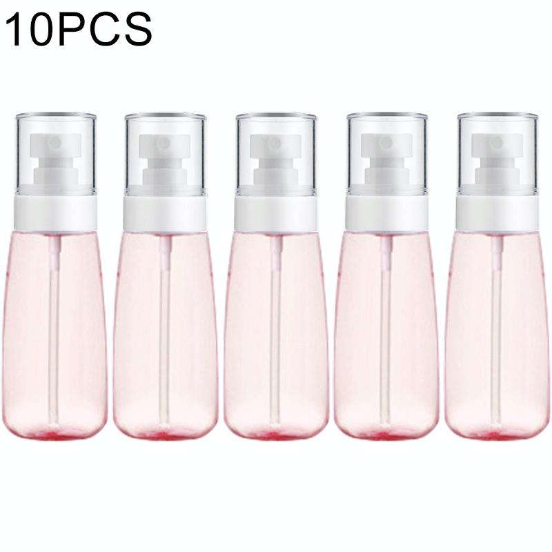 10 PCS Portable Refillable Plastic Fine Mist Perfume Spray Bottle Transparent Empty Spray Sprayer...