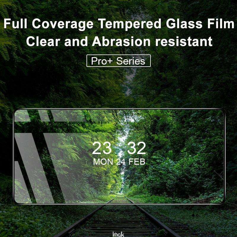 For Samsung Galaxy A73 imak 9H Full Screen Tempered Glass Film Pro+ Series