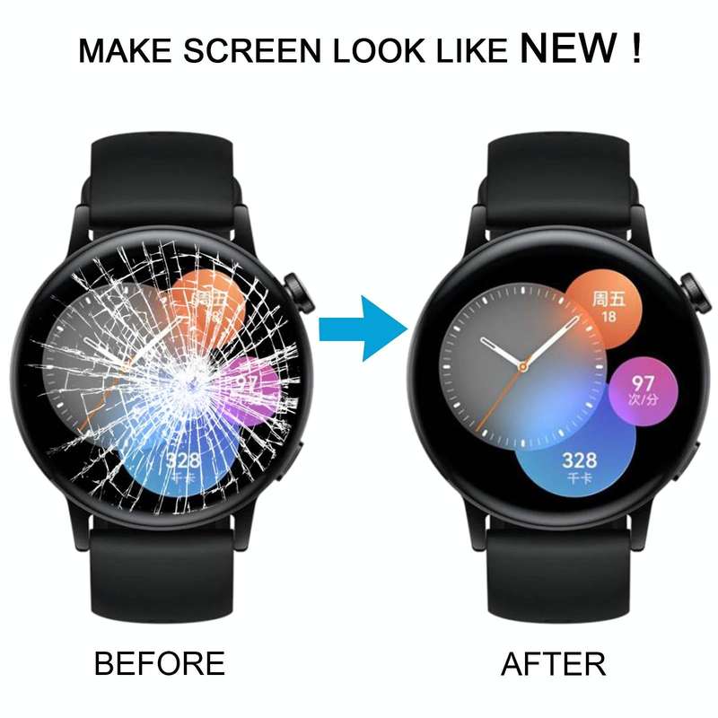 For Huawei Watch GT 3 42mm MIL-B19 Original LCD Screen and Digitizer Full Assembly With Frame (Bl...