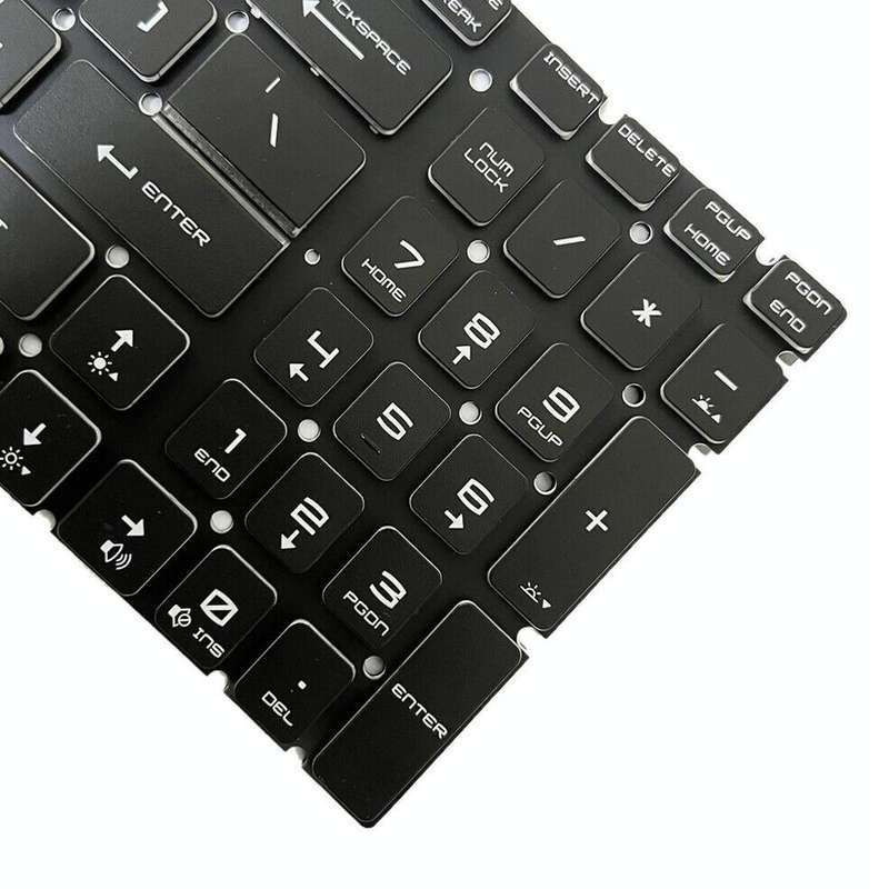 US Version Colorful Backlight Laptop Keyboard for MSI Steel GS60 / GS70 / GS72 / GT72 / GE62 / GE...