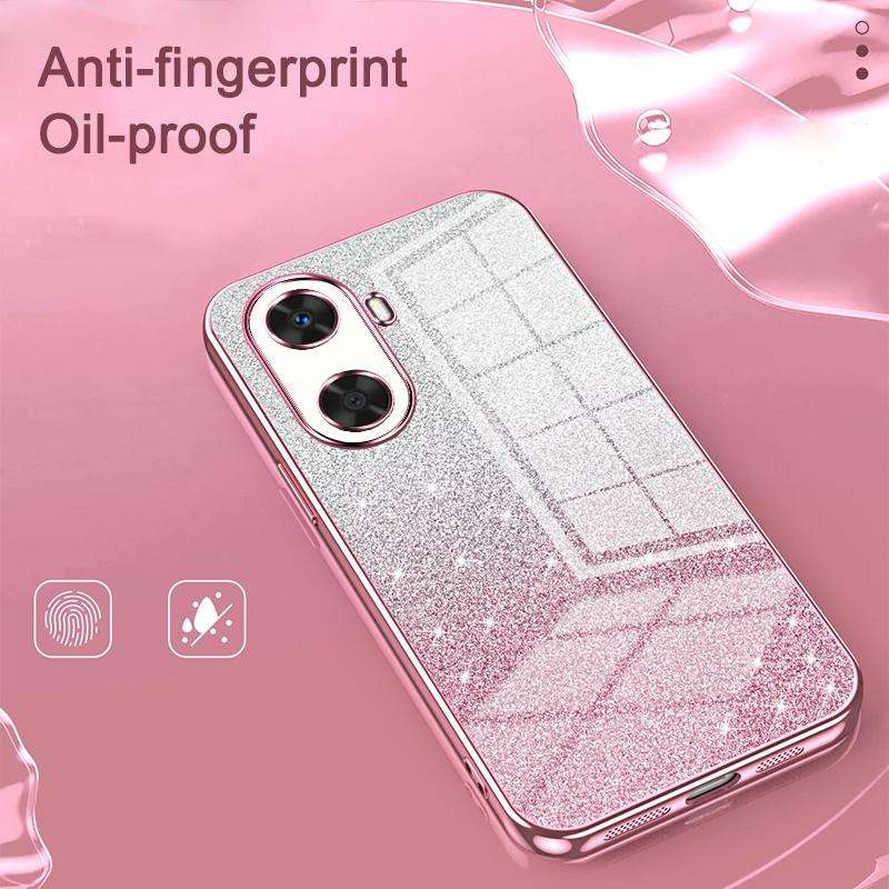For Huawei Maimang 20 / nova 11i Gradient Glitter Powder Electroplated Phone Case(Silver)