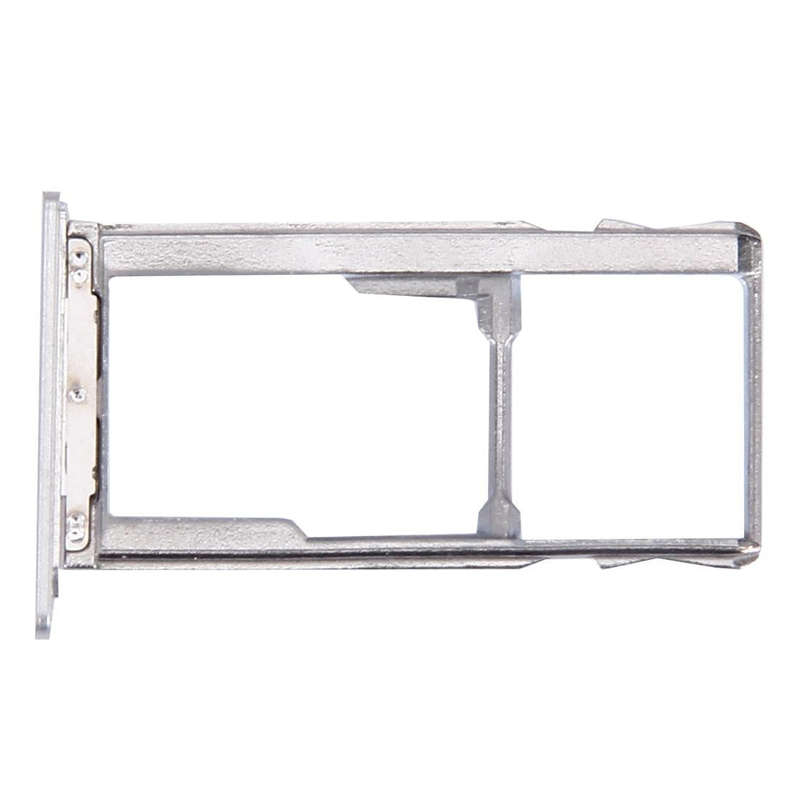 For Meizu M3 Note / Meilan Note 3 SIM + SIM / Micro SD Card Tray  (Silver)