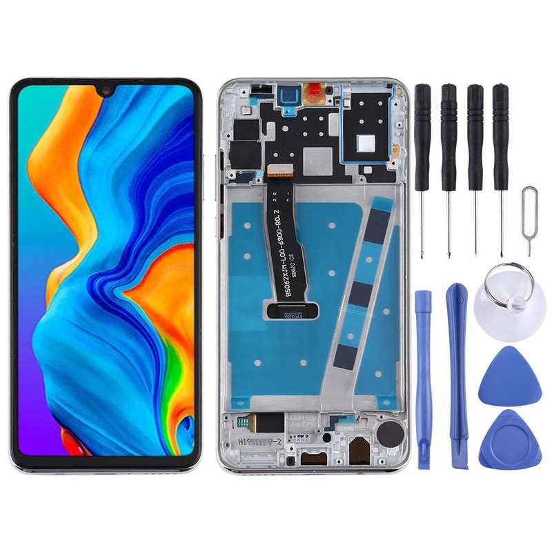OEM LCD Screen for Huawei P30 Lite (RAM 4G / Standard Version) Digitizer Full Assembly with Frame...
