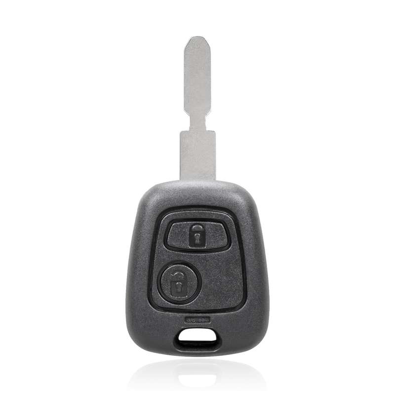 For Peugeot 206 433MHz 2 Buttons Intelligent Remote Control Car Key, Key Blank:NE78